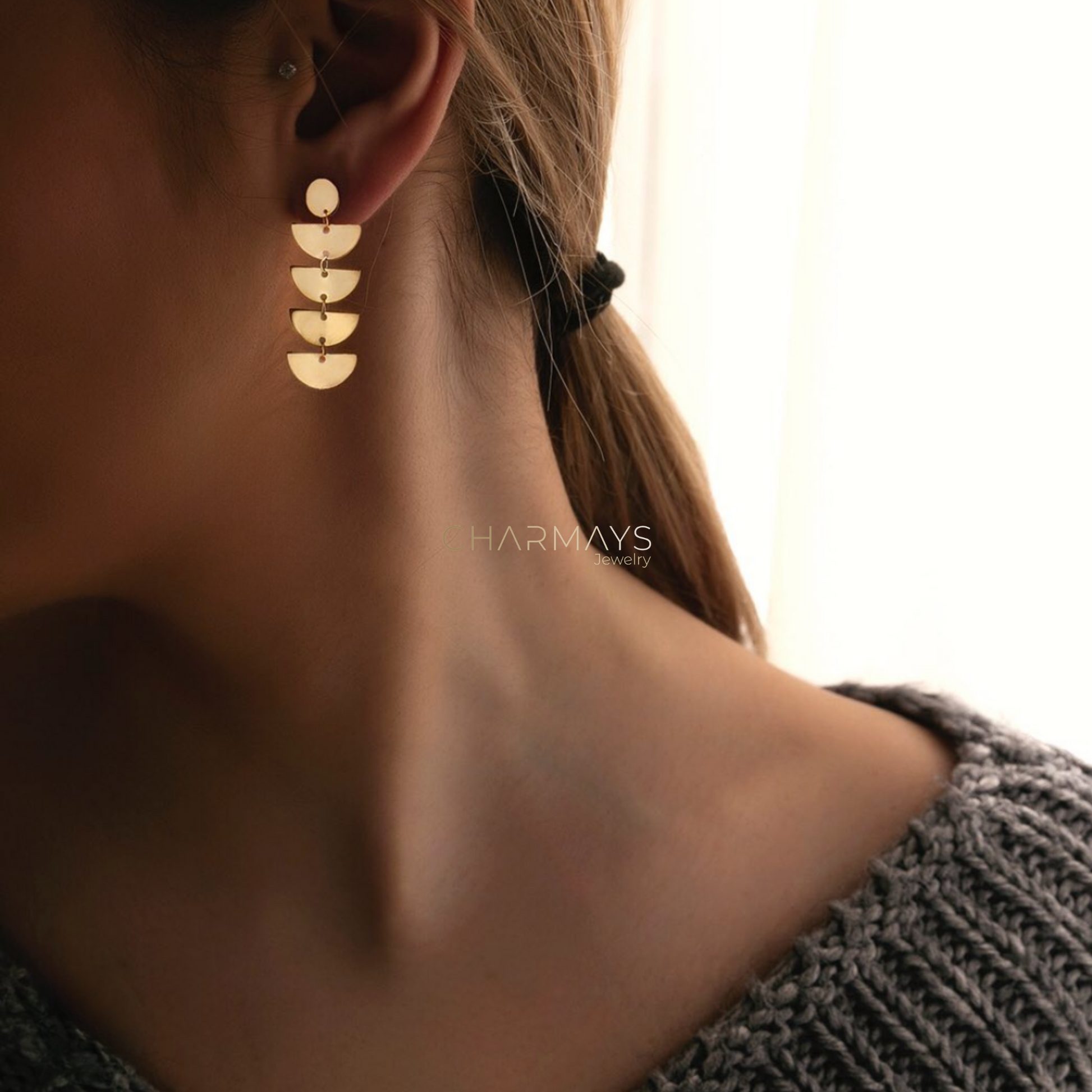 Boucles d'oreilles demic