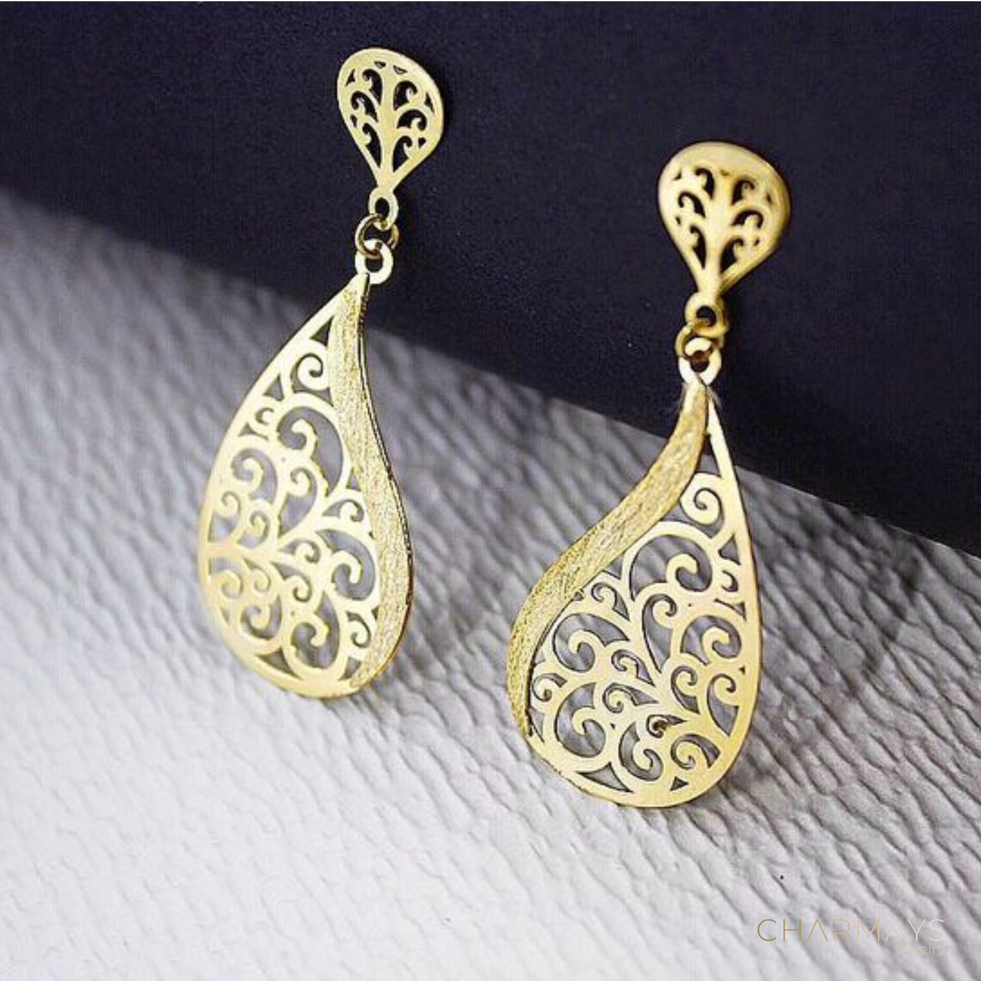 Boucles d'oreilles tear