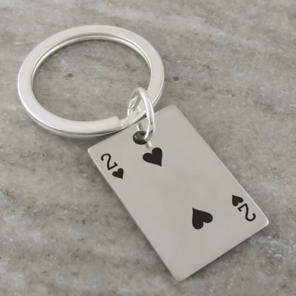 Pendentifs personnalisés jeux de cartes