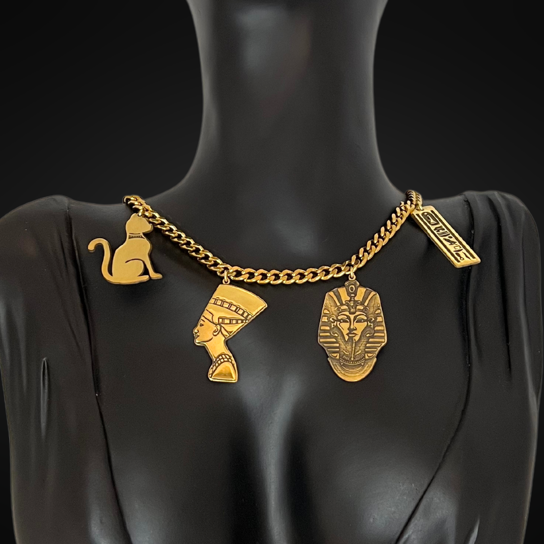 Collier pharaon égyptien