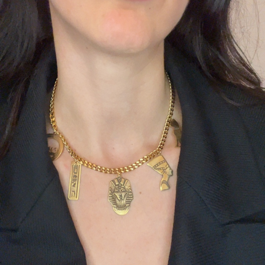 Collier pharaon égyptien