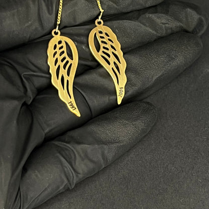 Boucles d'oreilles wing