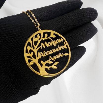 Collier Personnalisé Arbre de Vie