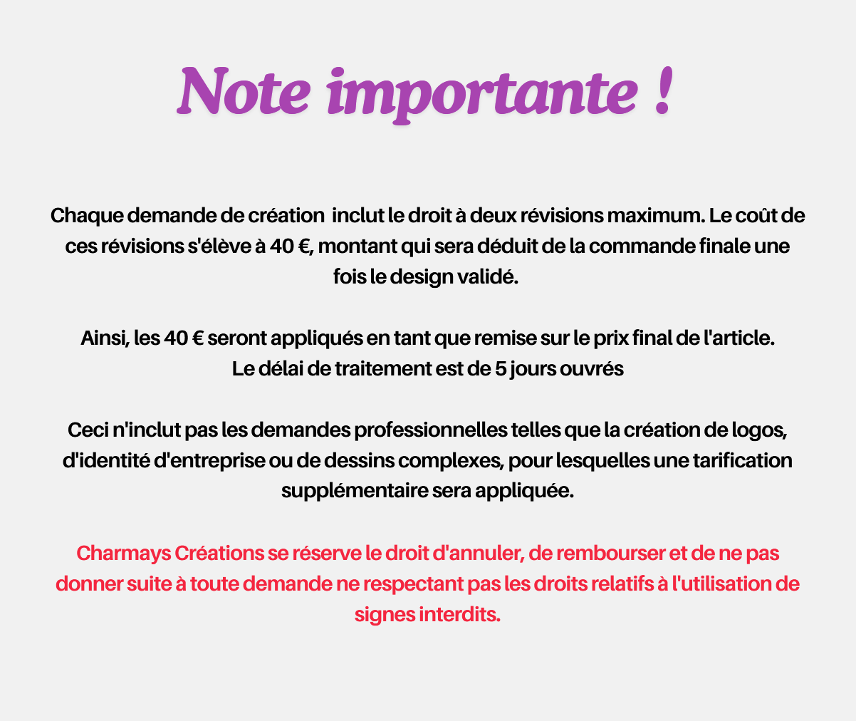 Formulaire de demande de Création de Bijoux