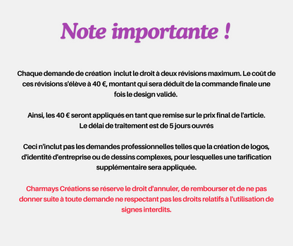 Formulaire de demande de Création de Bijoux